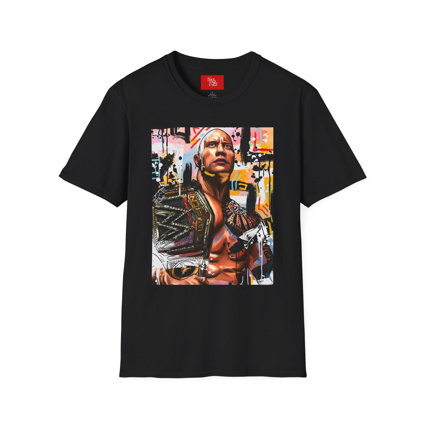 Can You Smellll - The Rock Art T-Shirt | WWE Enthusiast Gift, Casual Wear, Active Lifestyle, Birthday Present, Team Spirit