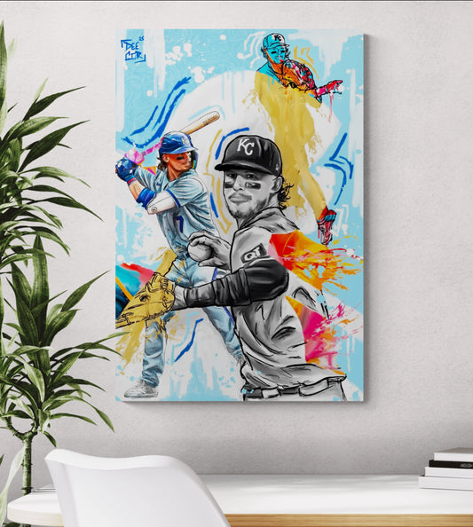 Witt’ness Greatness - Bobby Witt Jr - Limited Edition Art Print