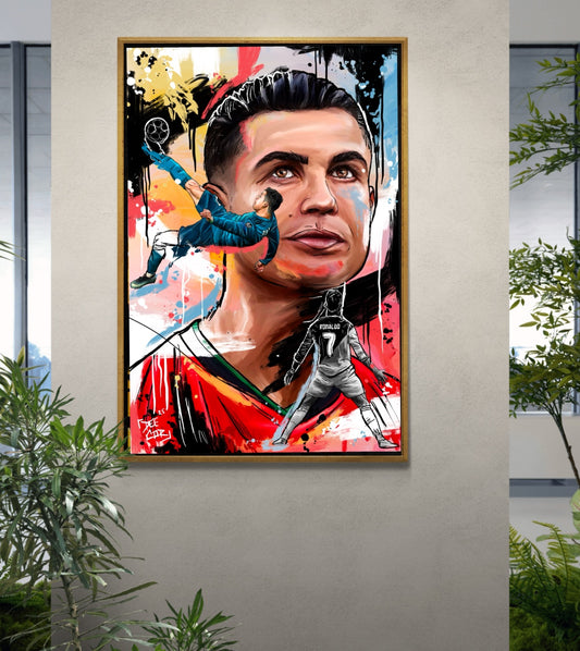CR7 - Cristiano Ronaldo - Limited Edition Art Print