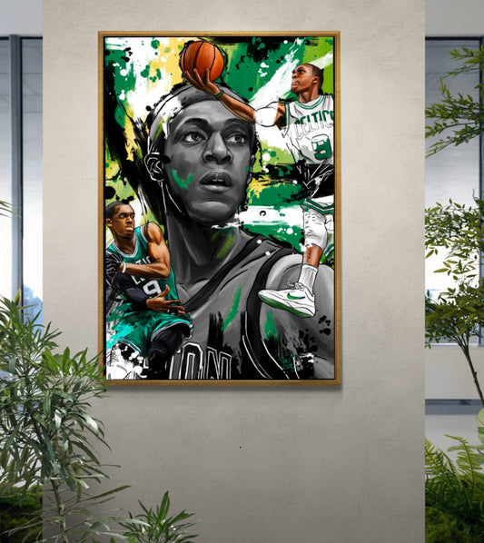 “On Point” - Rajon Rondo - Limited Edition Art Print