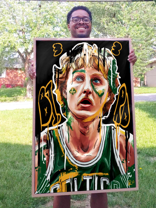 “Eye on The Prize” - Larry Bird - Limited Edition Prints