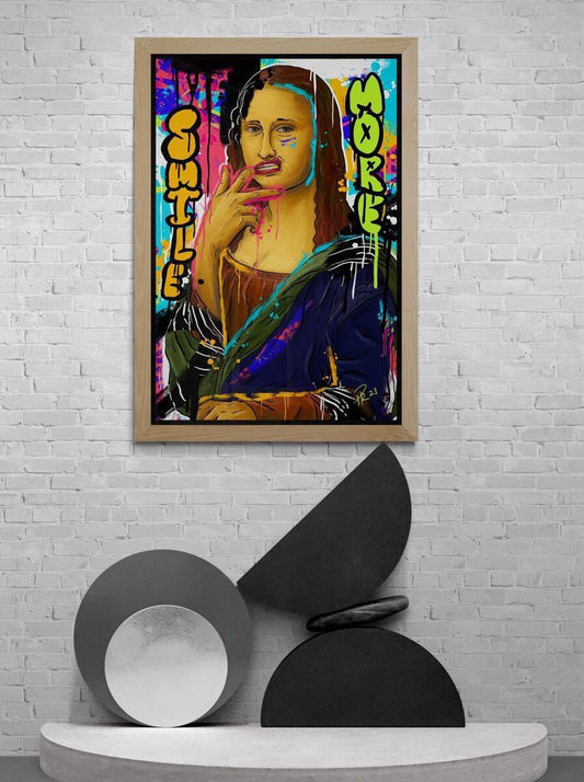 Look Up Mona, Say Cheese  - Limited Edition Prints