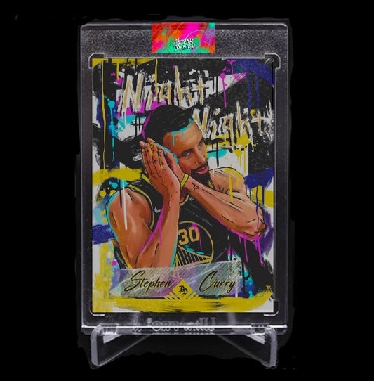 Stephen Curry Collectible Art Card