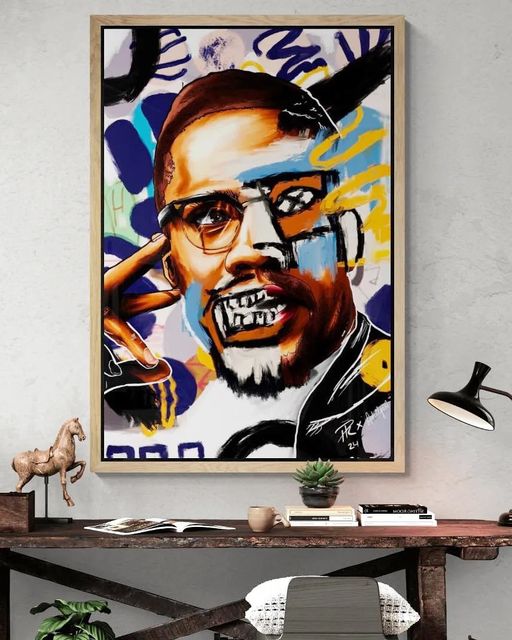 "Xpressions of Liberation" - Deecor x Dphilgood Collab - Malcolm X Limited Time Release