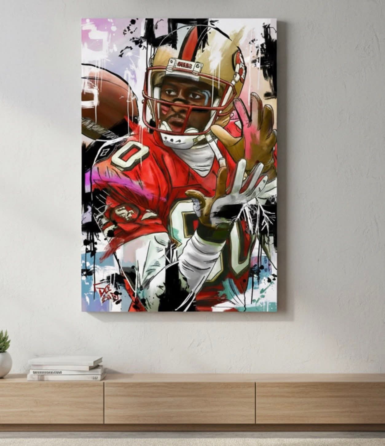 Jerry Rice - San Francisco 49ers Art