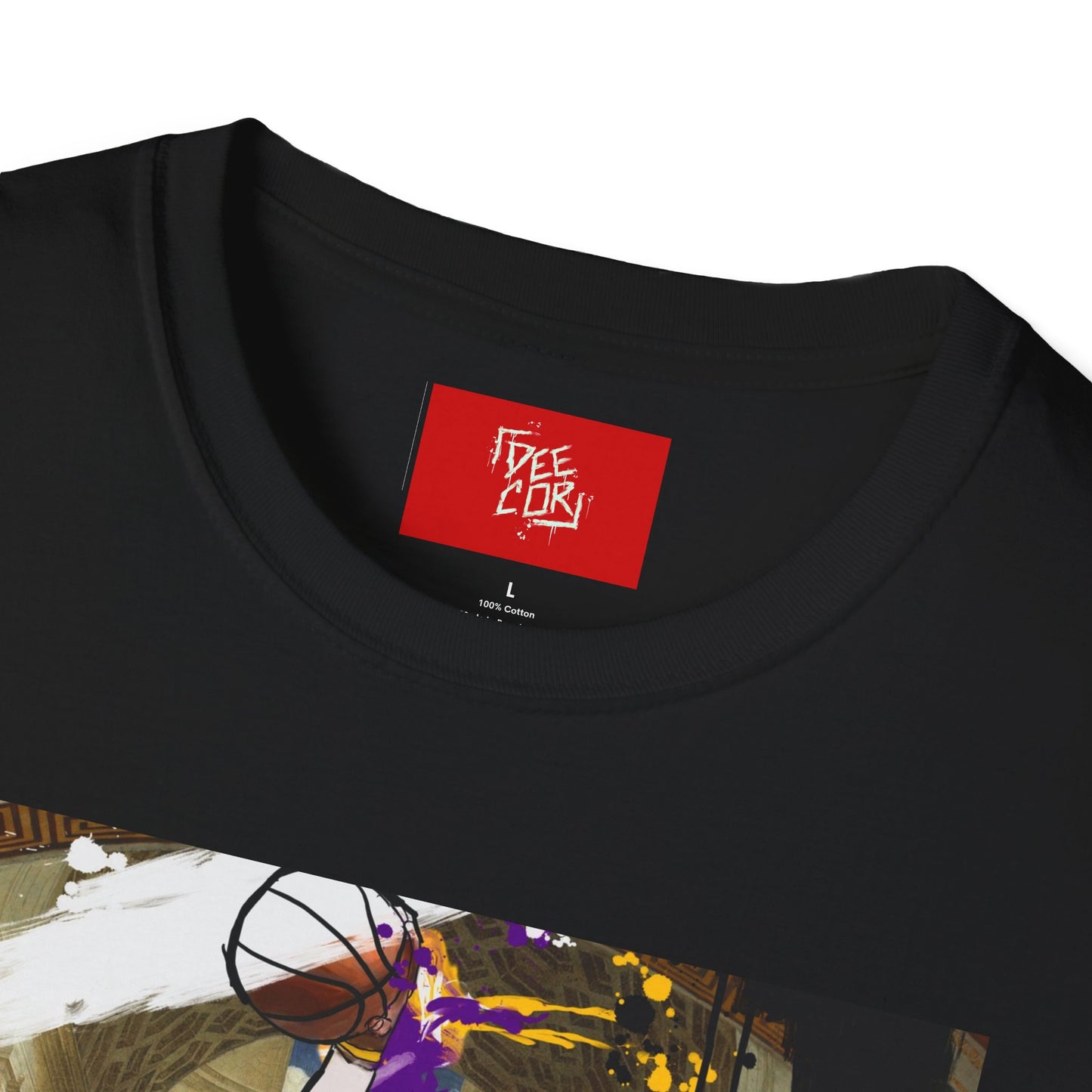 School’s In Session - - Deecor x Raphael- LeBron Art T-Shirt | Sports Enthusiast Gift, Casual Wear, Active Lifestyle, Birthday Present, Team Spirit