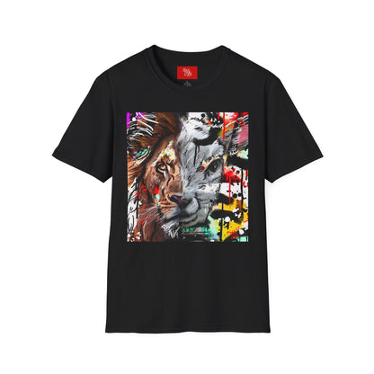 Lion And The Lamb - T-Shirt | Animal Enthusiast Gift, Casual Wear, Christian Lifestyle, Birthday Present, Team Spirit