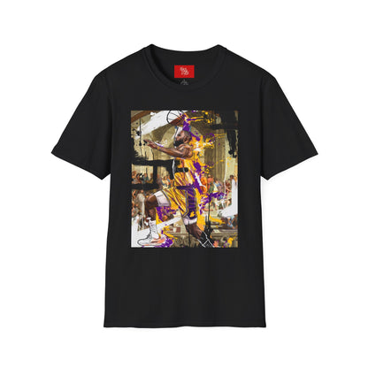 School’s In Session - - Deecor x Raphael- LeBron Art T-Shirt | Sports Enthusiast Gift, Casual Wear, Active Lifestyle, Birthday Present, Team Spirit