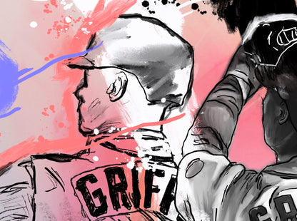 The Sweetest Swing - Ken Griffey Jr - Mini Print