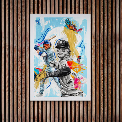 Witt’ness Greatness - Bobby Witt Jr - Limited Edition Art Print