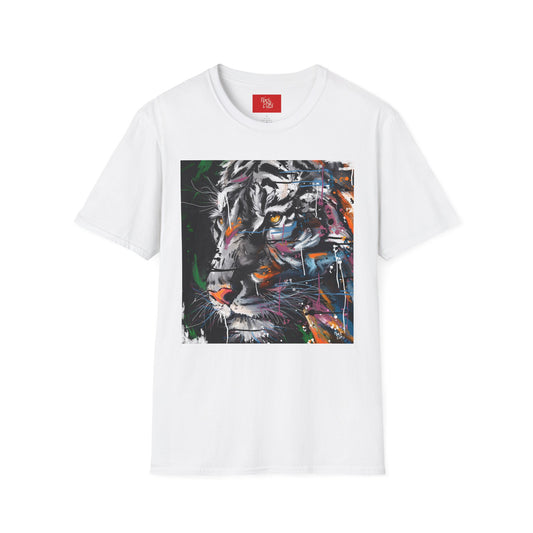 Savage Elegance - Tiger Art T-Shirt | Animal Enthusiast Gift, Casual Wear, Active Lifestyle, Birthday Present, Team Spirit