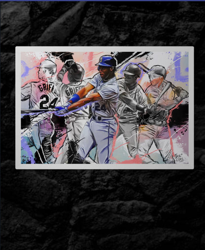 The Sweetest Swing - Ken Griffey Jr - Mini Print