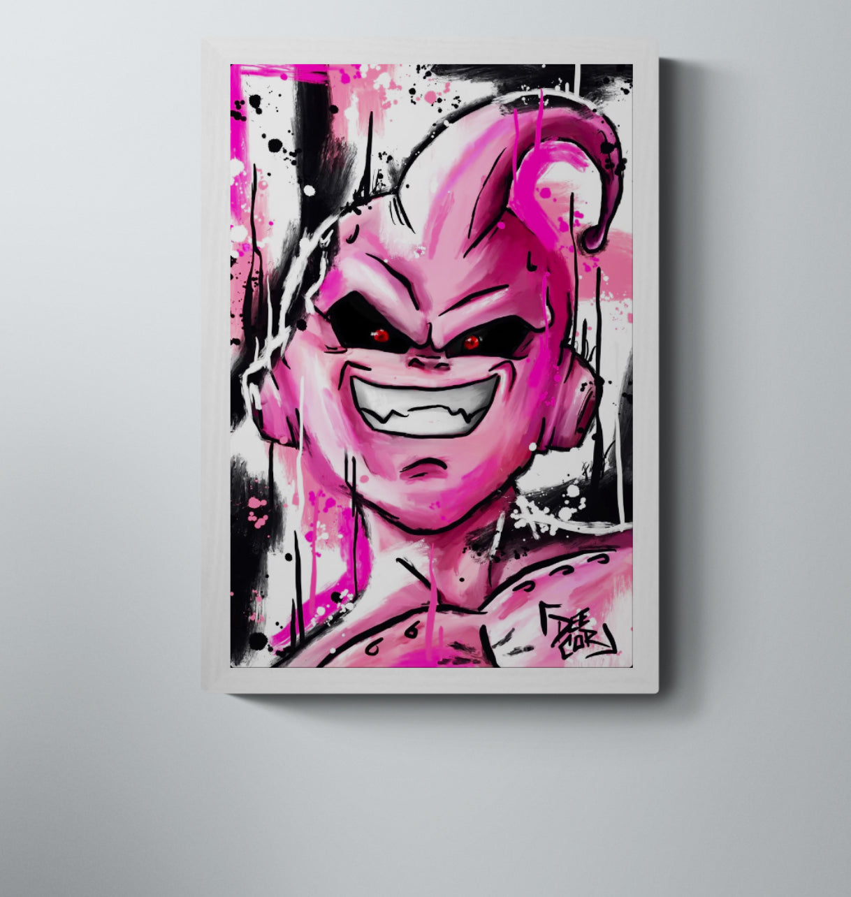 Kid Buu - Headshot Series - Mini Print