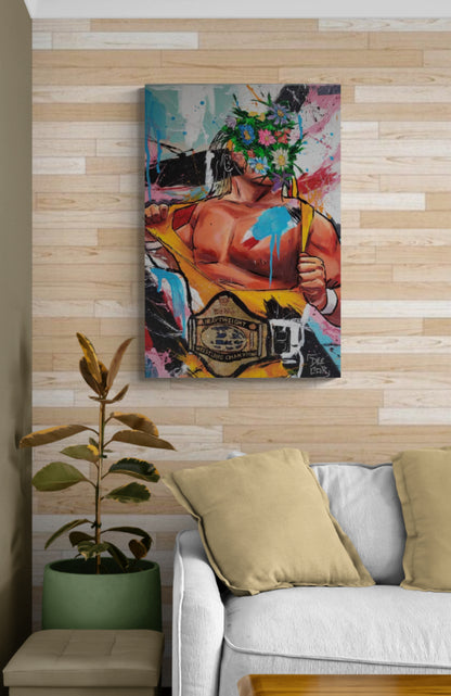 Flowers For The Champ - Original Painting