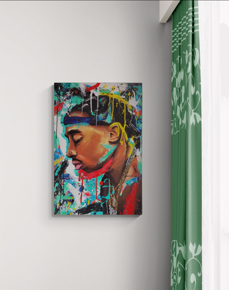 All eyes on me - 2Pac - Original Painting