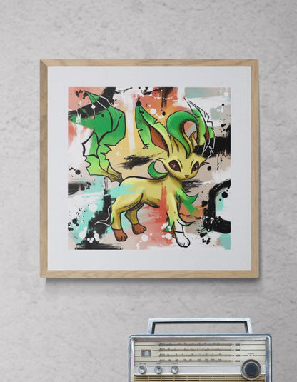 Leafeon — Eeveelution Art Drop