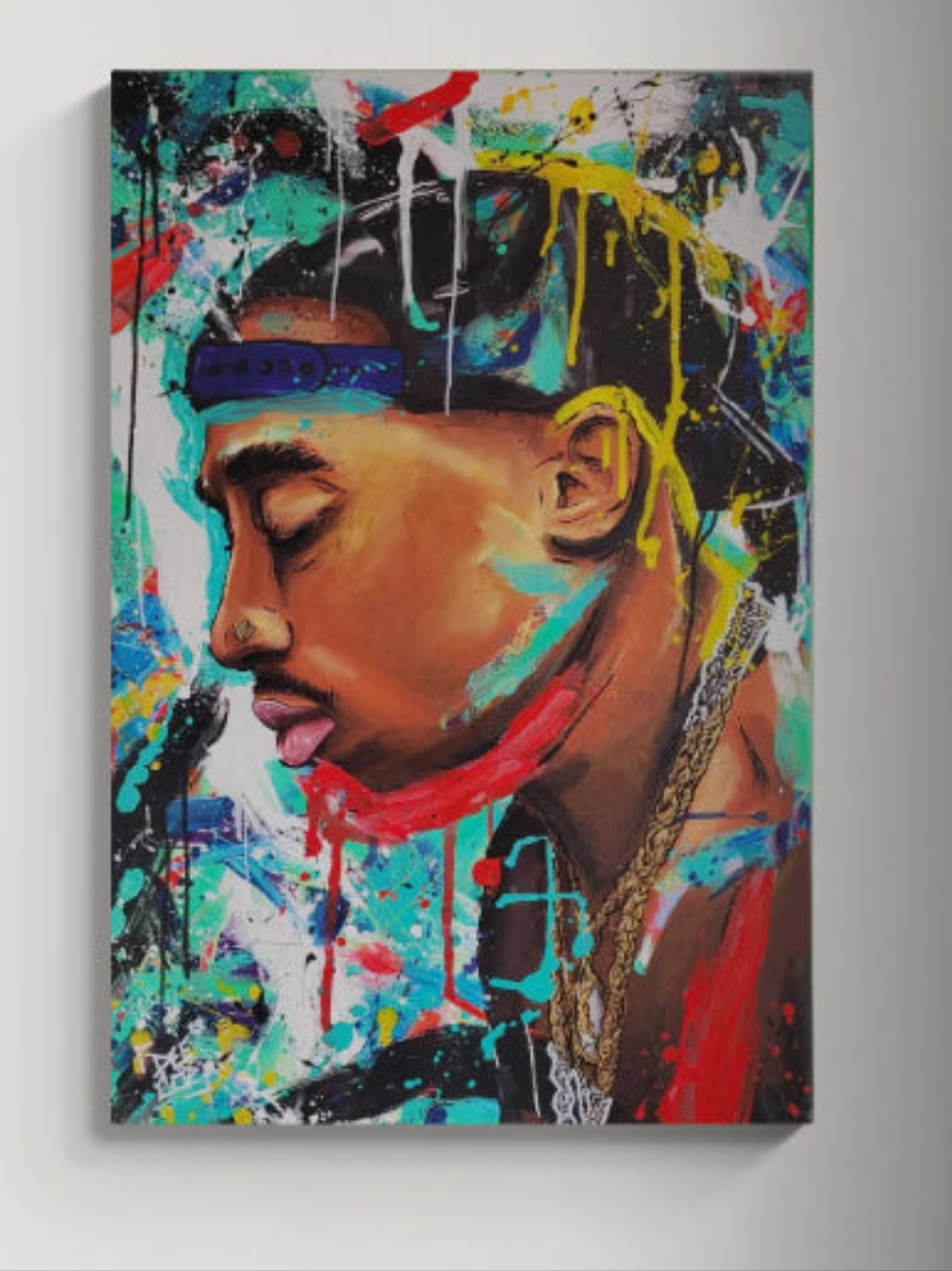 All eyes on me - 2Pac - Original Painting