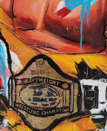 Flowers For The Champ - Original Painting