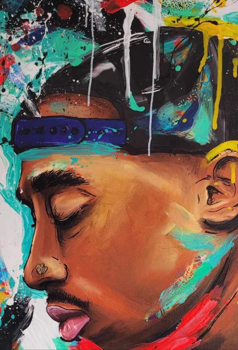 All eyes on me - 2Pac - Original Painting