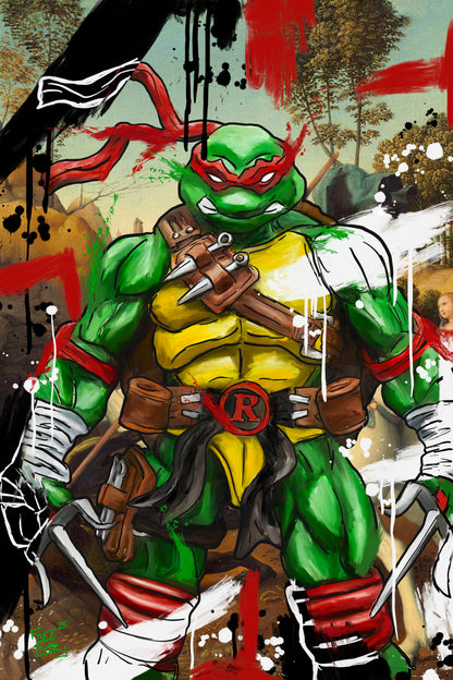 Turtle In Time - Raphael - TMNT Art