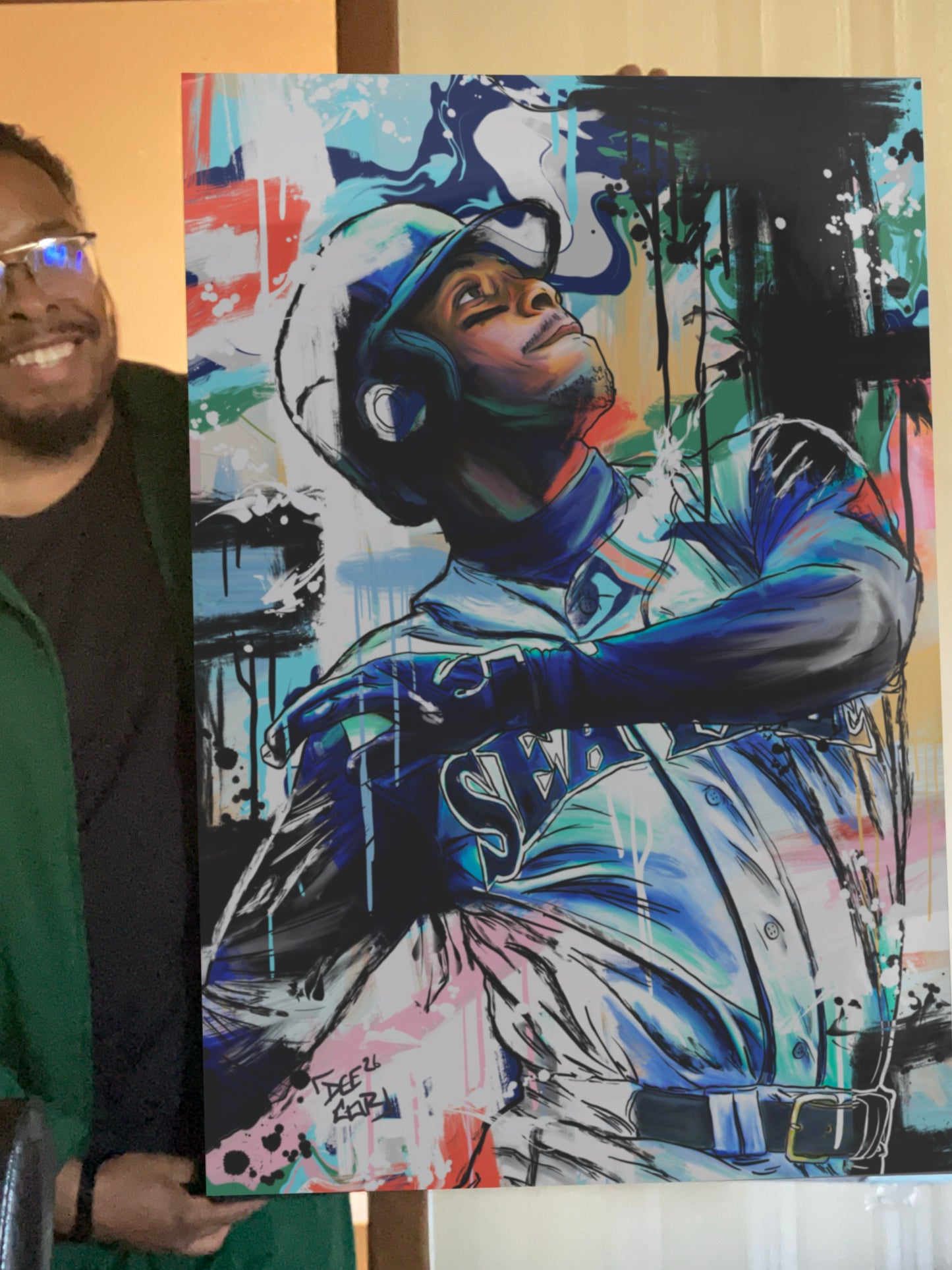 Ken Griffey Jr - Seattle Mariners Art