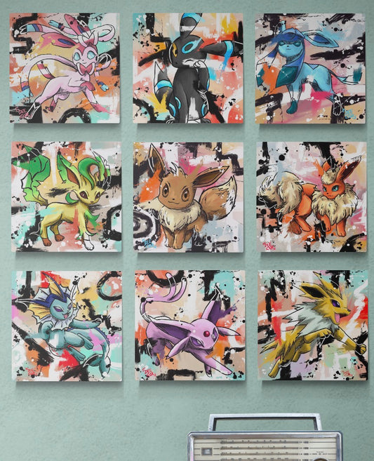 Eeveelution Complete Collection — All 9 Pieces