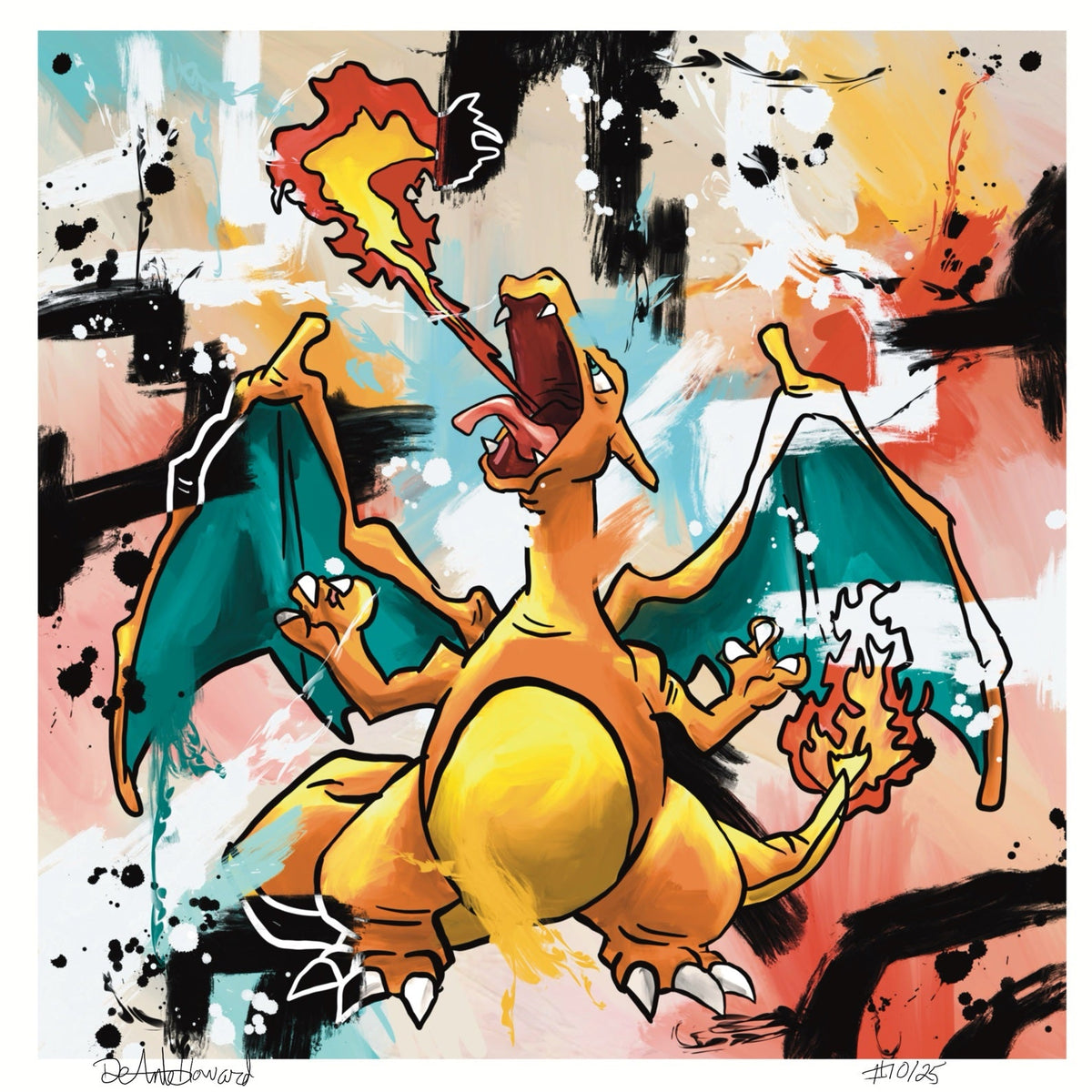 Charizard canvas print