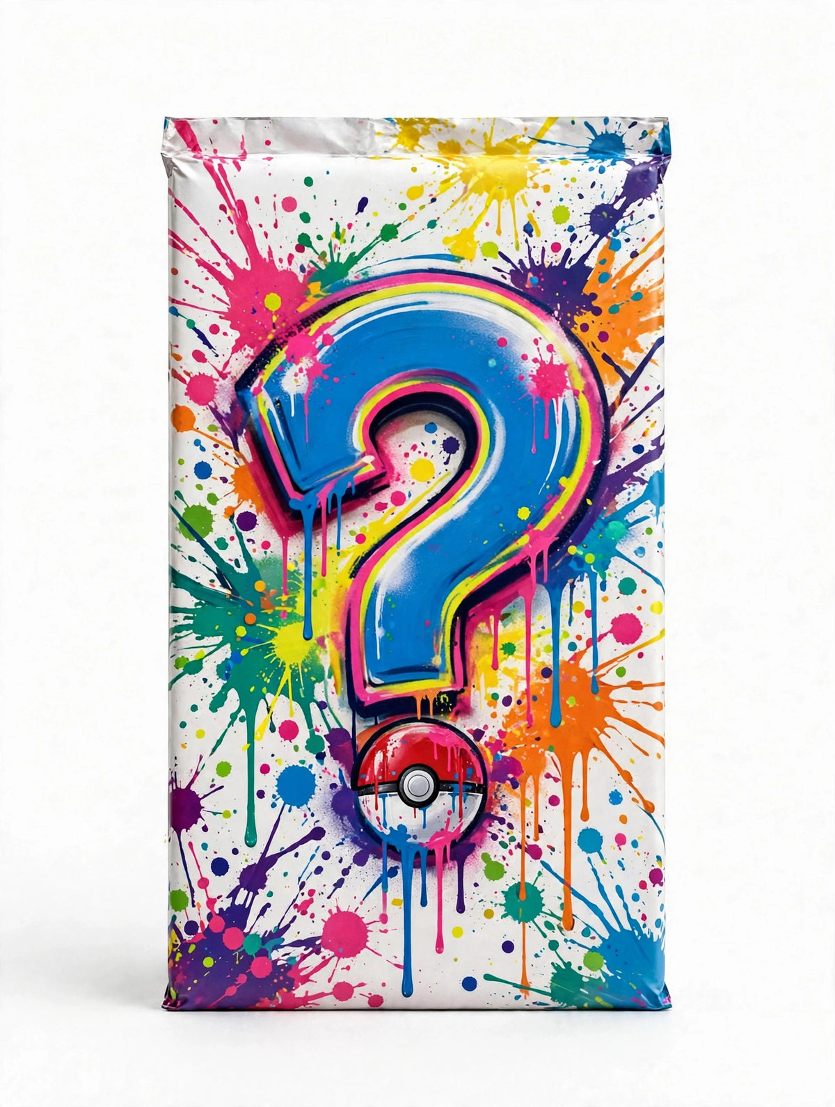 Mystery Pack - sealed pack with question mark and Pokeball dot