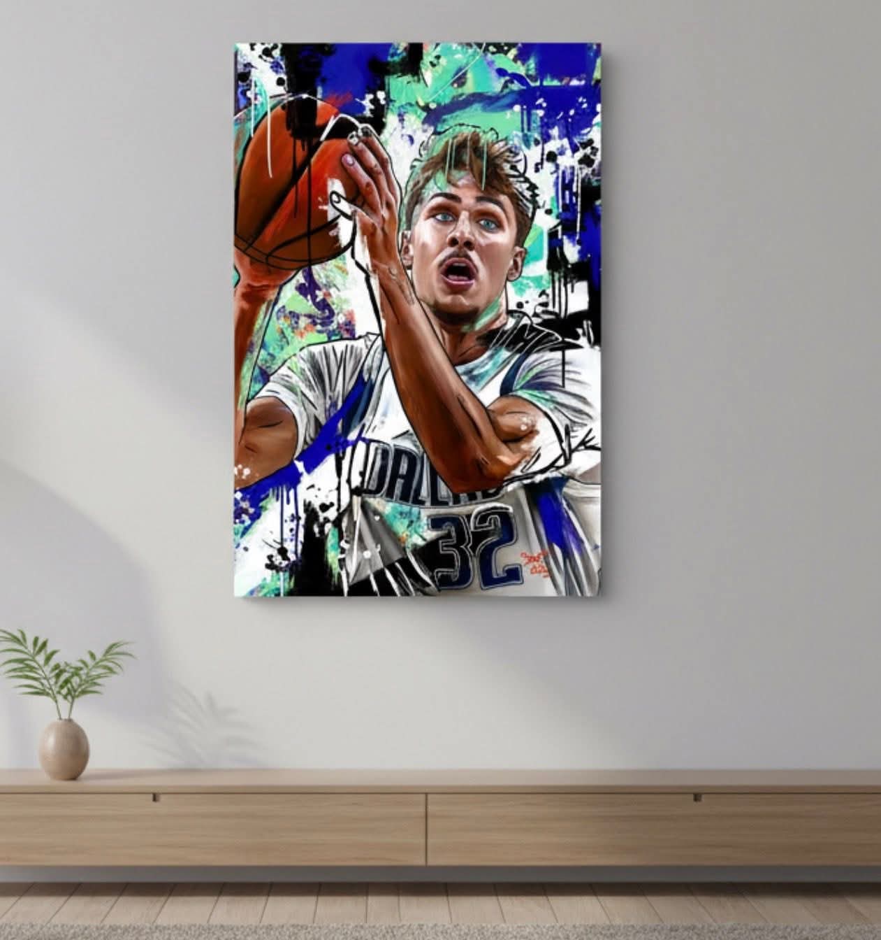 Cooper Flagg Dallas Maverick Art